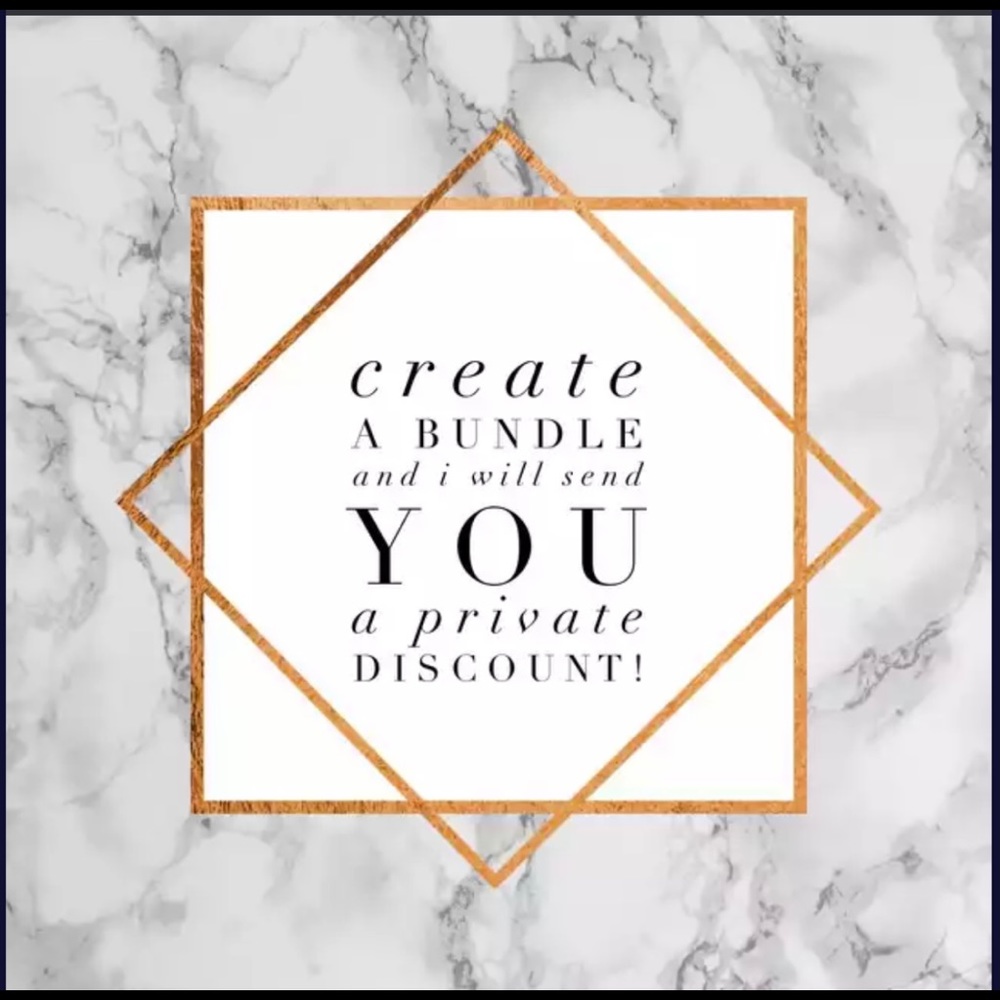 Create a Bundle for a Private Discount!